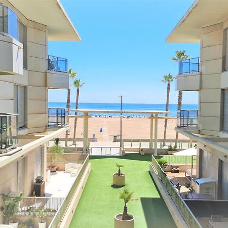Beach Valencia Luxury A40-28 Apartment With Terrace And Sea Views Bagian luar foto